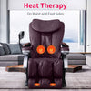 Image of Full Body Electric Shiatsu Massage Chair (Burgundy)