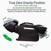 Image of Zero Gravity Full Body Shiatsu Luxurious Electric Massage Chair (Black)