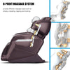 Image of Full Body Electric Massage Chair (Coffee)